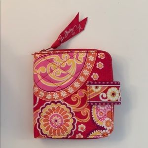 Red Floral Vera Bradley Wallet